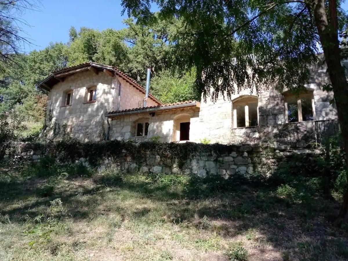 Grand Gite Les Cabanes De Fallot Pour 19 Personnes - Piscine Naturelle L'isle-Bouzon Bagian luar foto